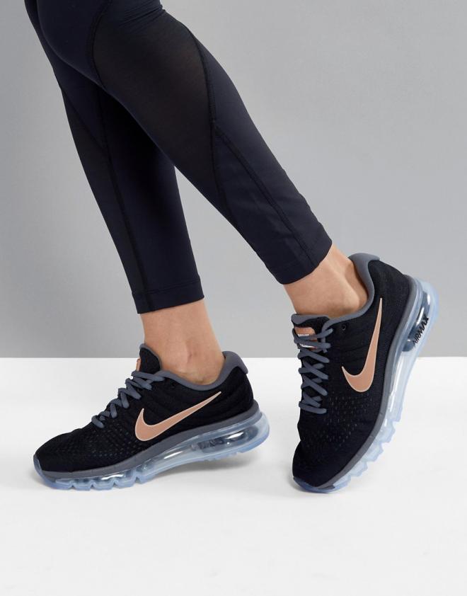 Basket air max noir femme clearance